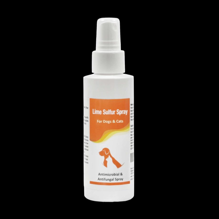 Lime Sulfur Pet Skin Cream and Spray