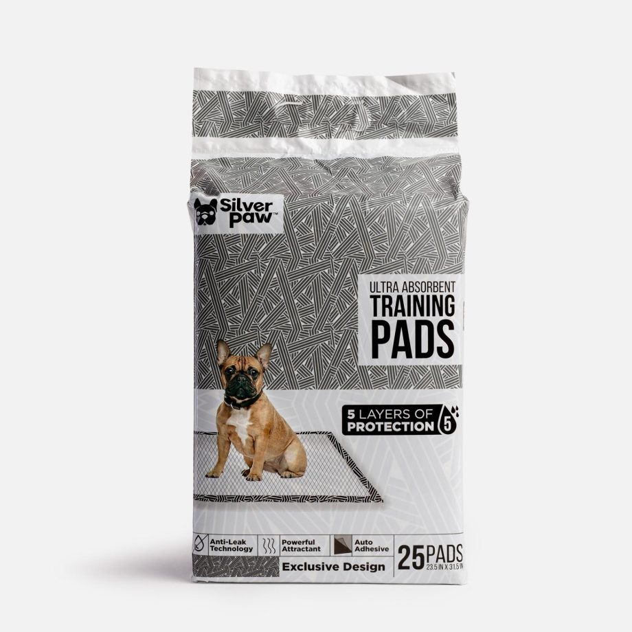 Printed Dog Training Pads - B&W (Bundle Savings)