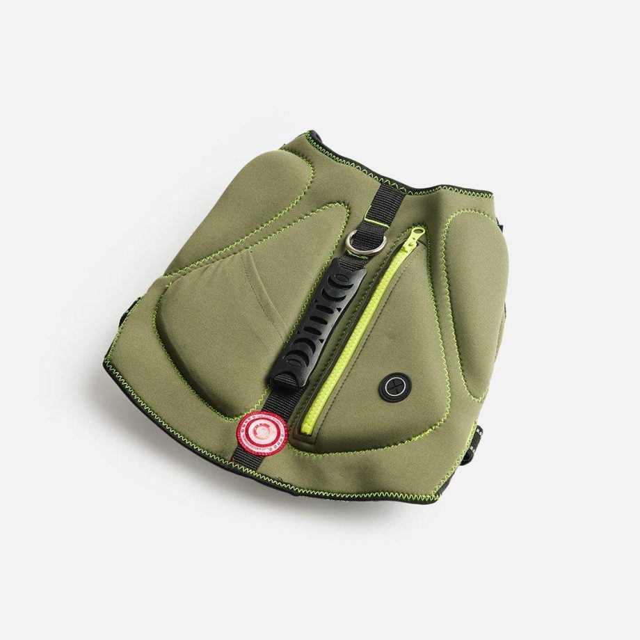 Neoprene Dog Life Jacket-Khaki